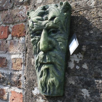 Decorative Sussex Keystone green man wall plaque 