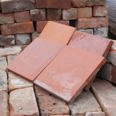 New Farm House - 9 x 9 Terracotta Quarry Tiles