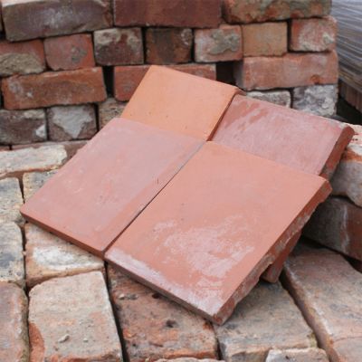 New Farm House 9 x 9 Terracotta Quarry Tiles