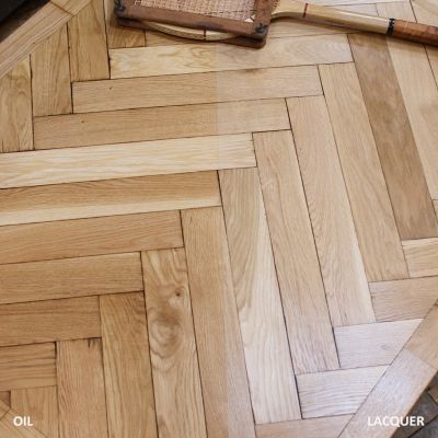 Reclaimed Parisian Oak parquet 