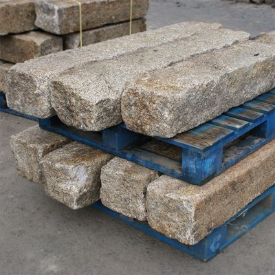 Reclaimed rare Mourne extra long granite street kerbs