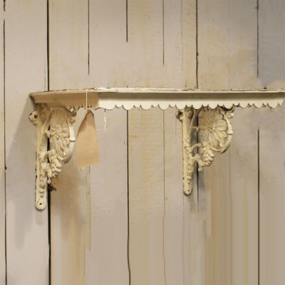 Original Victorian white sink bracket 