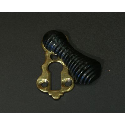 Ebonized Beehive Escutcheon Cover