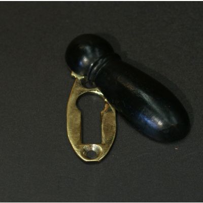 Ebonized Beech Escutcheon