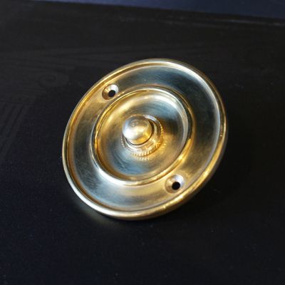 Period Georgian style brass door bell