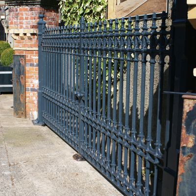 14ft x 6ft7" Sterling Entrance Drive Way Gate 