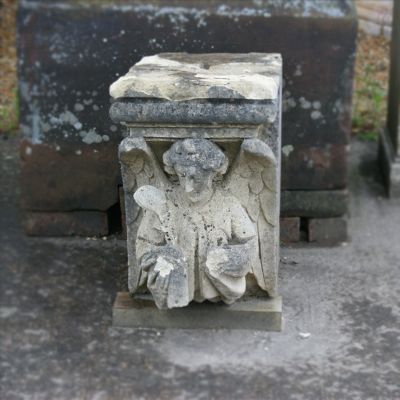 Magnificent Hand Carved Sandstone Capitals. Circa 1850