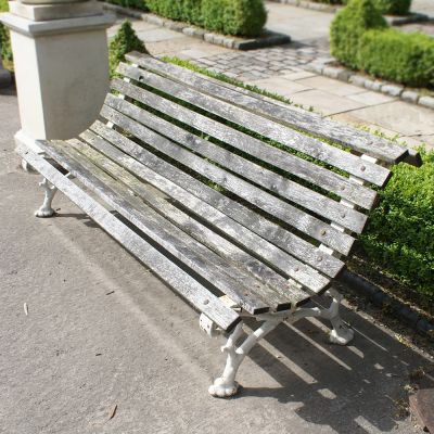 Original 20th century park bench 