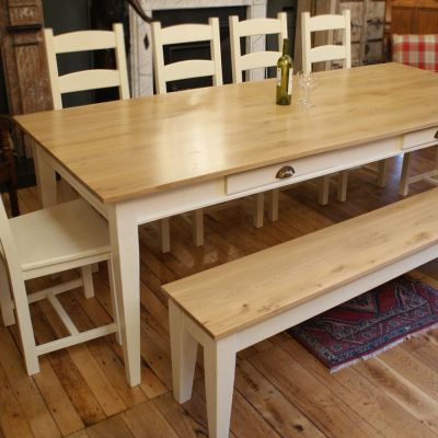 Bespoke French farmhouse table 