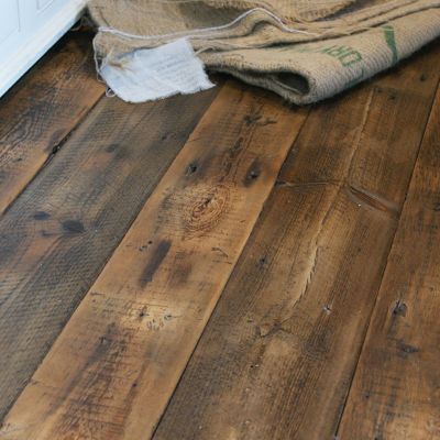 Original salvaged mill plank Pine flooring 