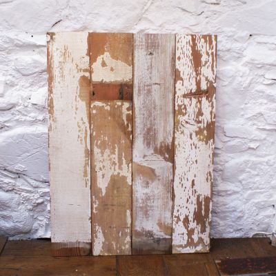 Original reclaimed Mill plank wall cladding 