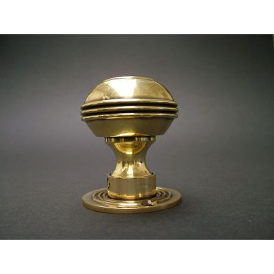 Solid Brass Georgian Door Handle / Door Knob