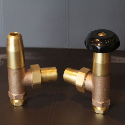 Traditional solid brass valve