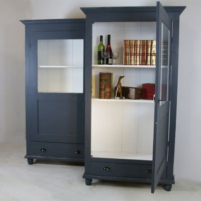 Restored vintage Swedish larder / bookcase