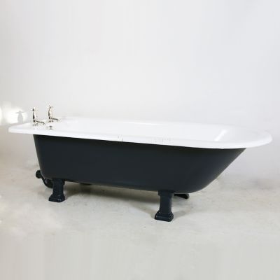 Original restored Edwardian plunger bath