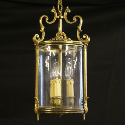 Restored vintage French lantern - sold ref inv no: 115841