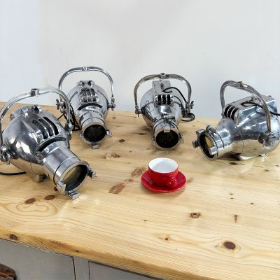 Vintage theatre lights restored & tested 