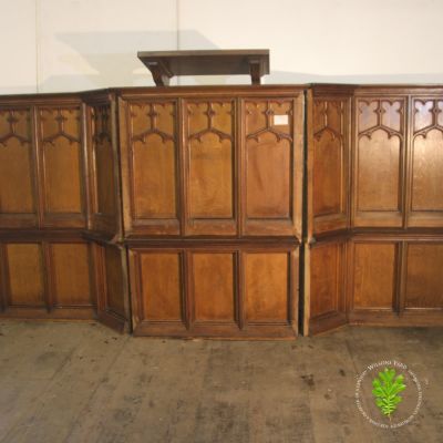 Beautiful carved Pulpit front