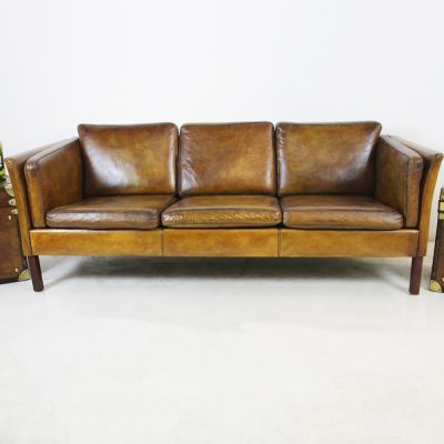 Vintage Scandinavian 3 seater sofa