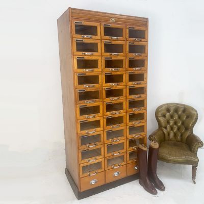 Vintage haberdashery cabinet - sold ref inv no:116282