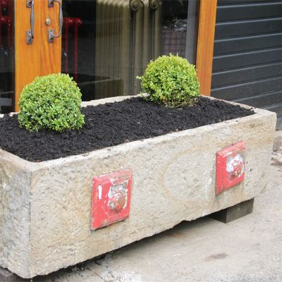 Unique large stone trough 