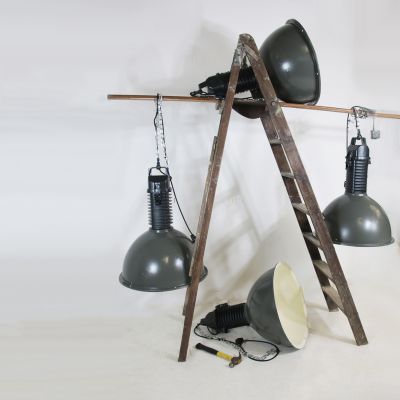 Fantastic vintage philips industrial lights