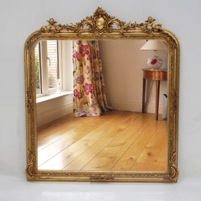 French Rococo style mirror