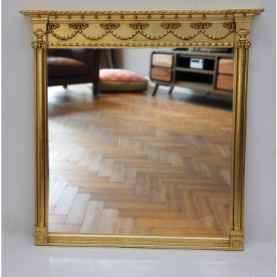 Classical Regency style gilded mirror