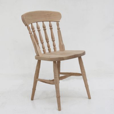 Spindle back dining chair