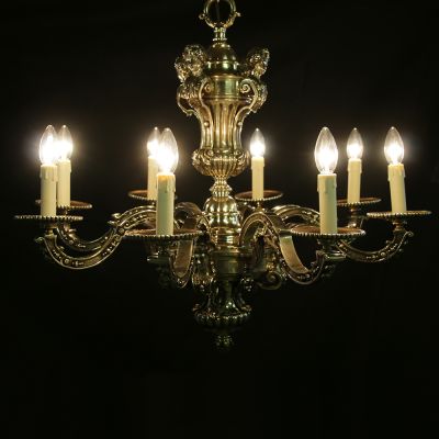 Large decorative Brass French Chandelier 