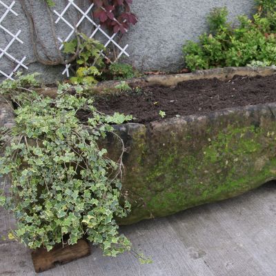 Large 19th century Lincoln stone trough 