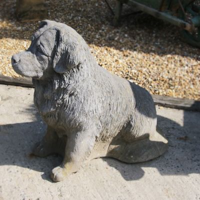 Very large French stone dog sculpture - sold 108899