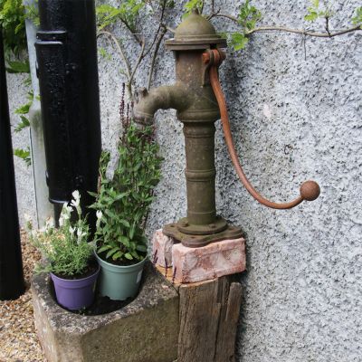 19th century Irish long tailed cottage farm pump