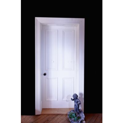 Georgian Style Four Panel Door - Bolection Mold