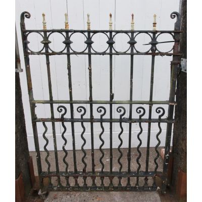 Old original late Victorian Pedestrian / garden gate