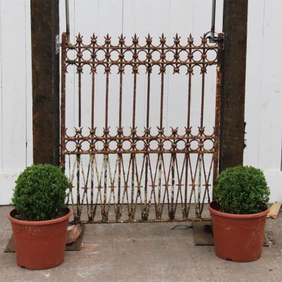 Original late 19th centry decorative pedestrian / garden gate