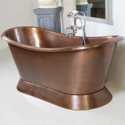 Double slipper punched Copper bath 