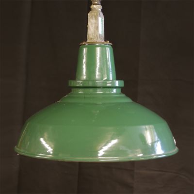 Green industrial lights 