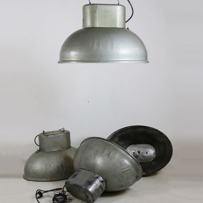 Fantastic restored vintage industrial light (Original Patina)