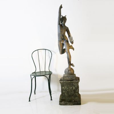 Lead garden figurine "Mercy the messenger"