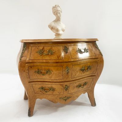 Scandinavian 3 drawer chest of drawers