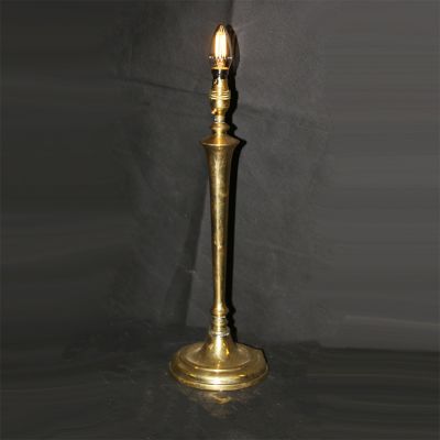 Antique polished brass table lamp 