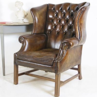 Beautiful vintage wingback chair