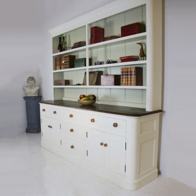 Beautiful Large dresser / bookcase with rounded corners 