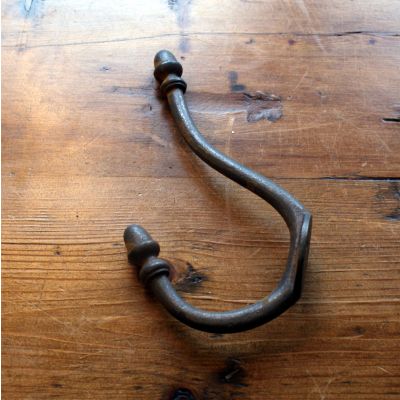 Bare Metal Medium Acorn Coat Hook