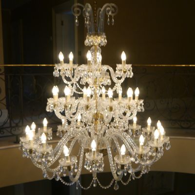 Antique French Cystal Chandelier - extremely large