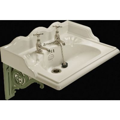 22 Inch Washbasin Set White China