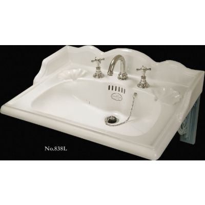 25 inch (Large) Lavatory Basin - 3 Tap Hole Version 