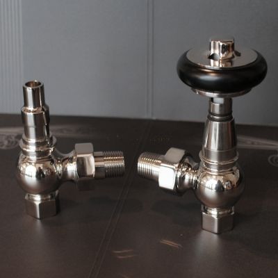 Nickel Thermostatic Radiator Valve 