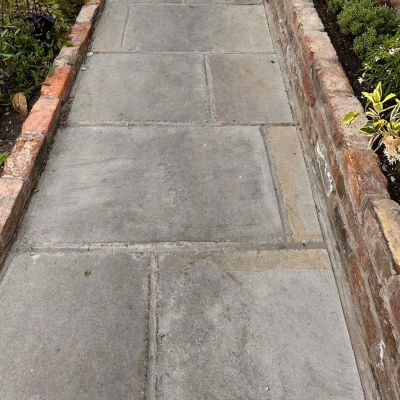 Yorkstone street flags / paving